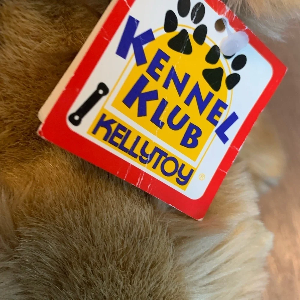 KENNEL KLUB Plush Tan Dog Toy